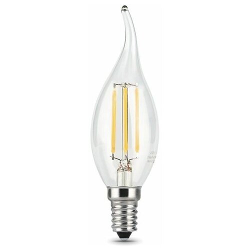 ������ 360� ������������ ����� Gauss LED Filament Candle tailed dimmable E14 5W 4100K