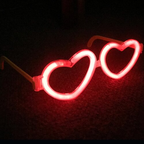  310 GLOW HEART EYEGLASSES -     