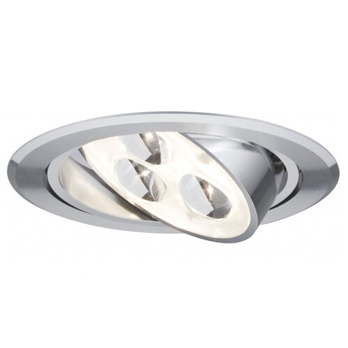  4572   Mobel EBL Set drilled LED schw 1x3W Alu