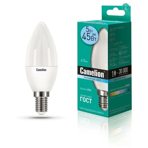  861   LED5-C35/845/E14 5  4500 . E14 405 220-240 Camelion 12032 (5. .)