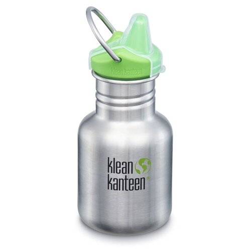  2200   Klean Kanteen Kid Classic Sippy, Brushed Stainless, 355 