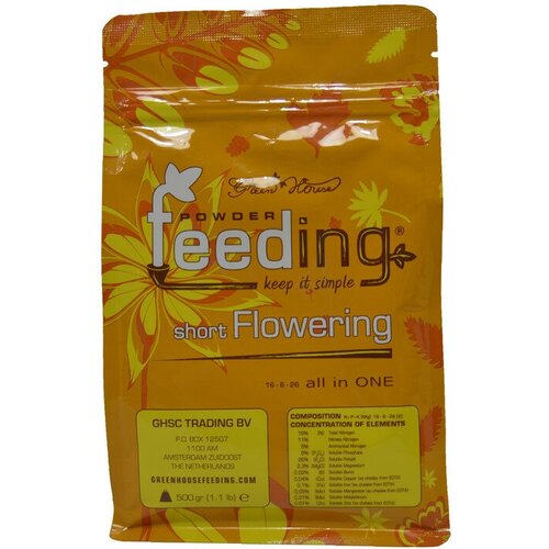  8910    Powder Feeding Short Flowering 2,5,     ()
