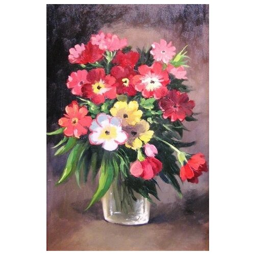  2700       (Flowers in a vase) 64   50. x 76.