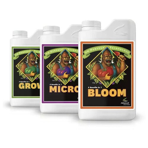  4800   Advanced pH Perfect Grow Micro Bloom  1000  (1 )  3- 