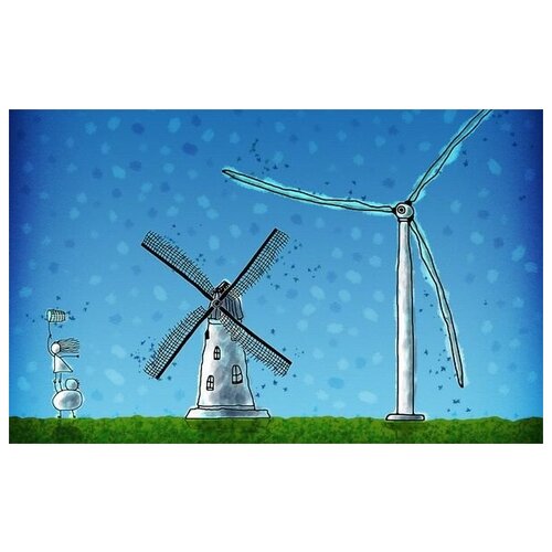  2060      (Windmills) 3 64. x 40.