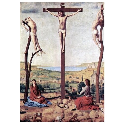 1880    .  (Crucifixion. Mary)    40. x 57.