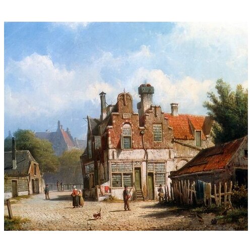 1640      (A Dutch Town Scene)   47. x 40.