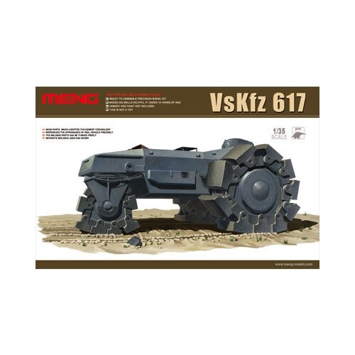 14601 MENG SS-001   VsKfz 617 Minenrumer 1/35